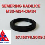 SEMERING PREDNJE RADILICE - ATS M33 M34 (57.15x76.20x9.3)
