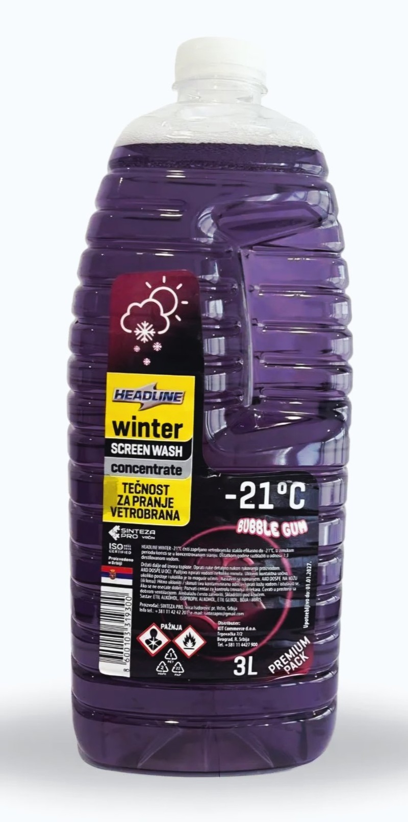 TECNOST ZA BRISAČE 3L TECNOST ZA BRISAČE 3L - Slika 1